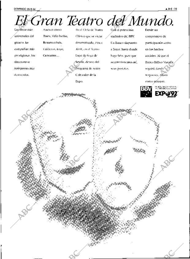 ABC SEVILLA 20-09-1992 página 39