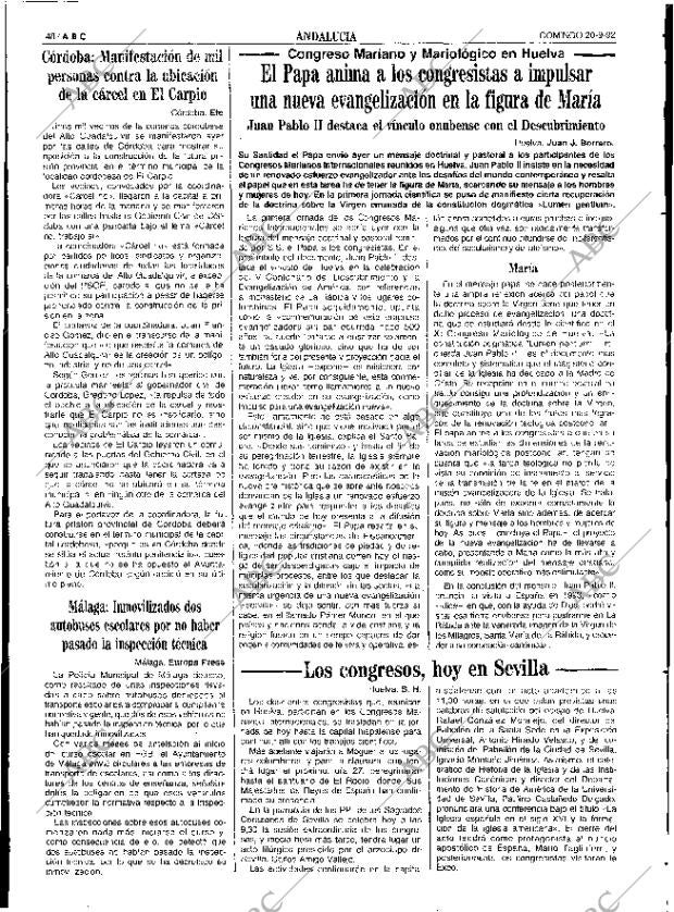 ABC SEVILLA 20-09-1992 página 48