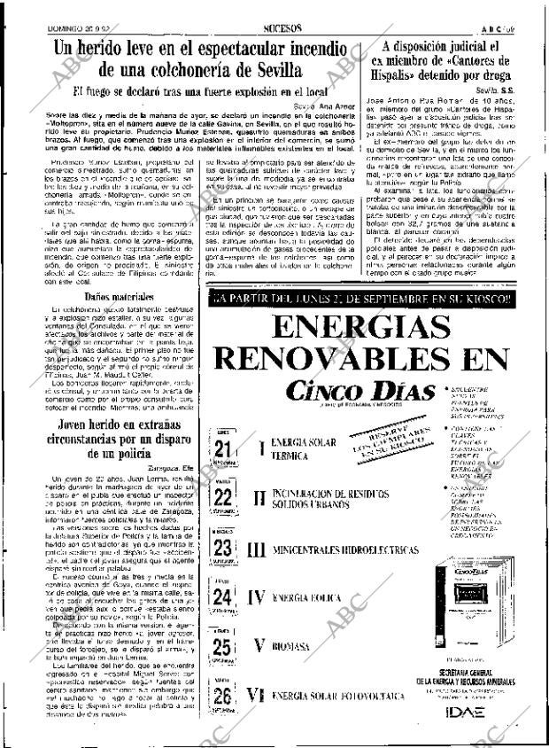 ABC SEVILLA 20-09-1992 página 59