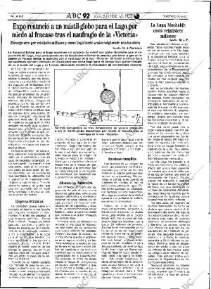 ABC SEVILLA 20-09-1992 página 64