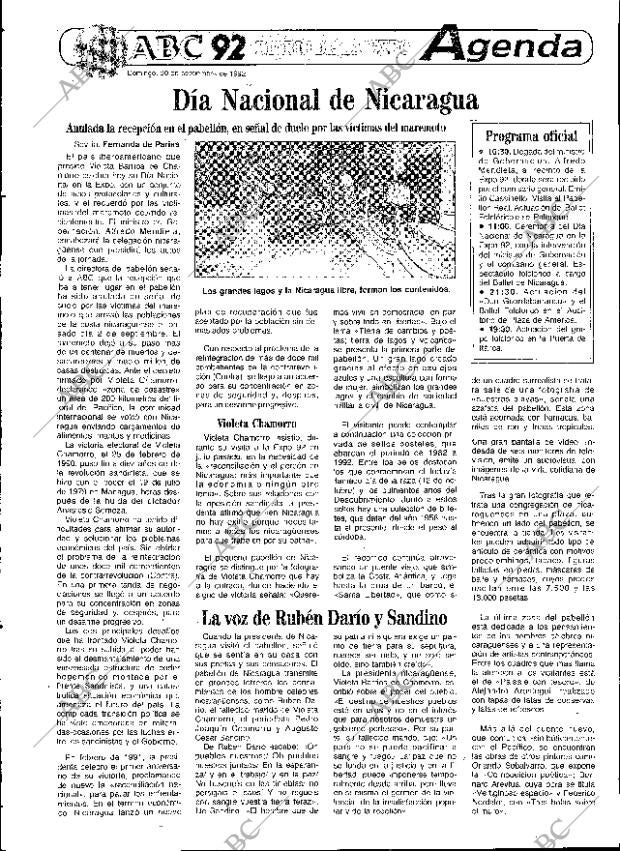 ABC SEVILLA 20-09-1992 página 67
