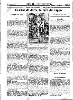 ABC SEVILLA 20-09-1992 página 73