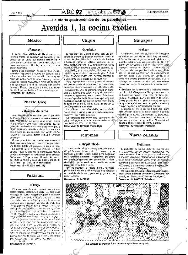 ABC SEVILLA 20-09-1992 página 76