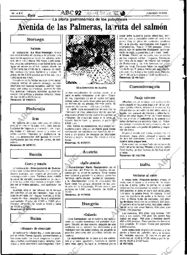 ABC SEVILLA 20-09-1992 página 80