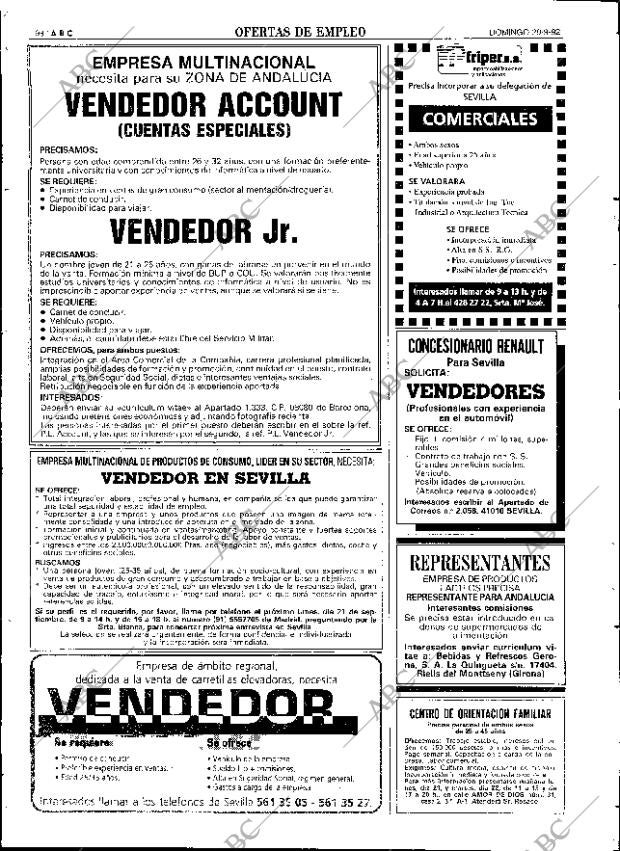 ABC SEVILLA 20-09-1992 página 98