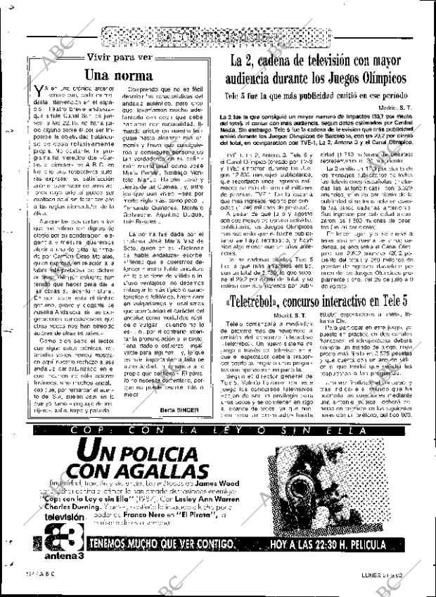 ABC SEVILLA 21-09-1992 página 114
