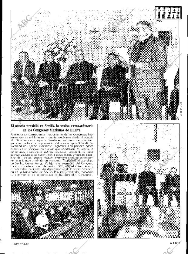 ABC SEVILLA 21-09-1992 página 9