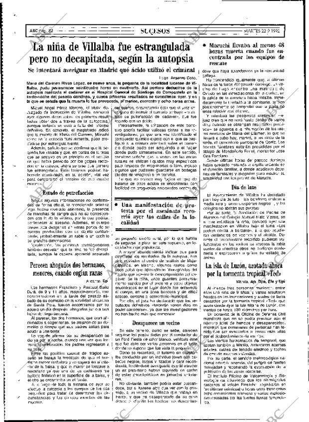 ABC MADRID 22-09-1992 página 82