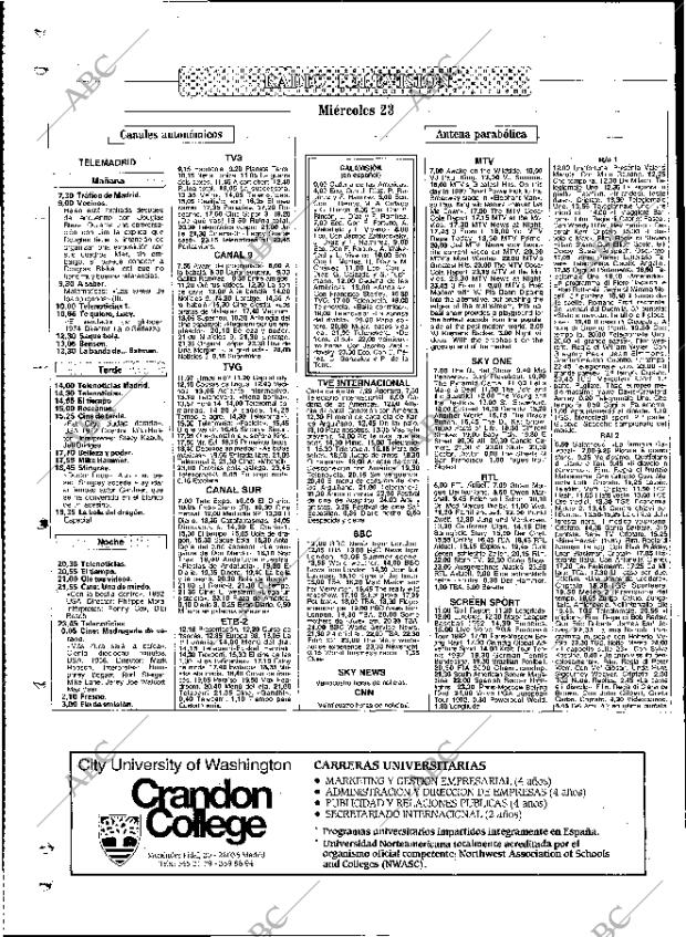 ABC MADRID 23-09-1992 página 118
