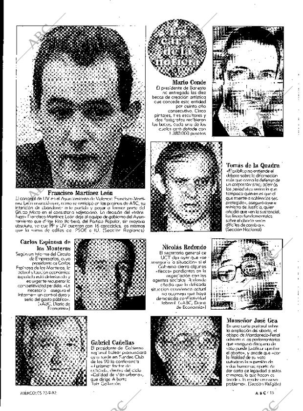 ABC MADRID 23-09-1992 página 13