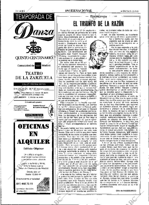 ABC MADRID 23-09-1992 página 34