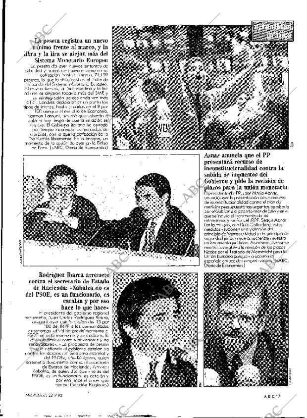 ABC MADRID 23-09-1992 página 7