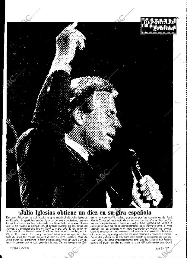 ABC MADRID 25-09-1992 página 117
