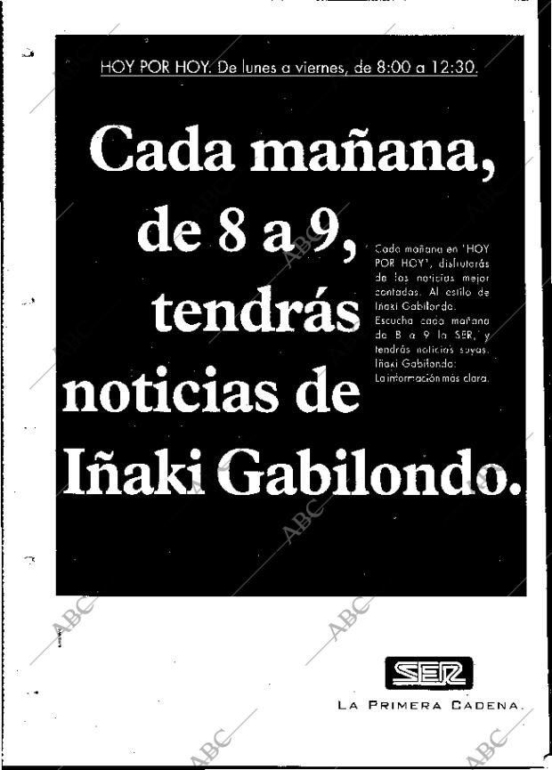 ABC MADRID 25-09-1992 página 124