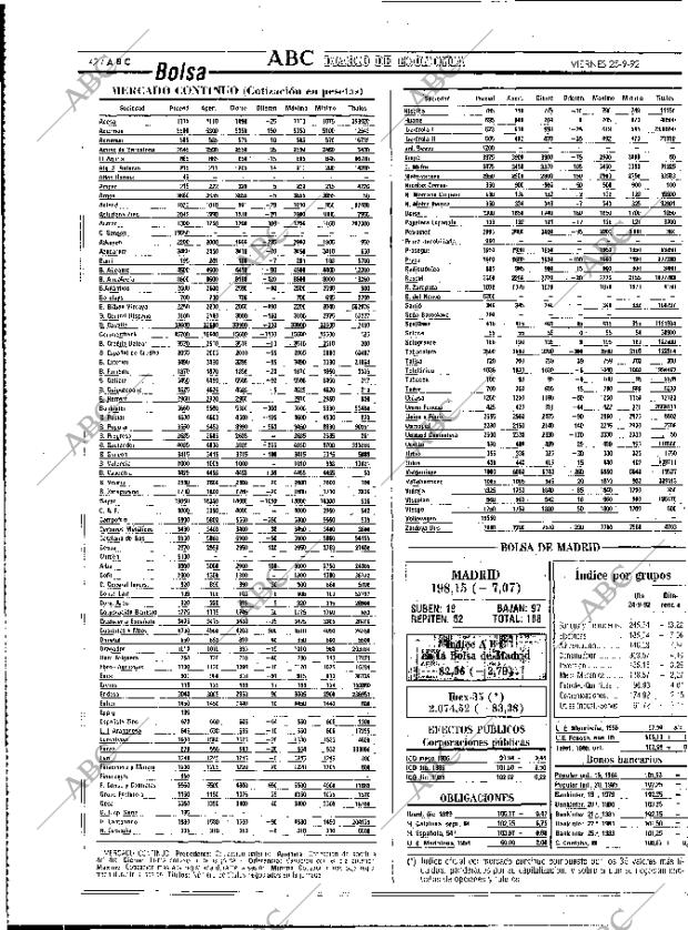 ABC MADRID 25-09-1992 página 42