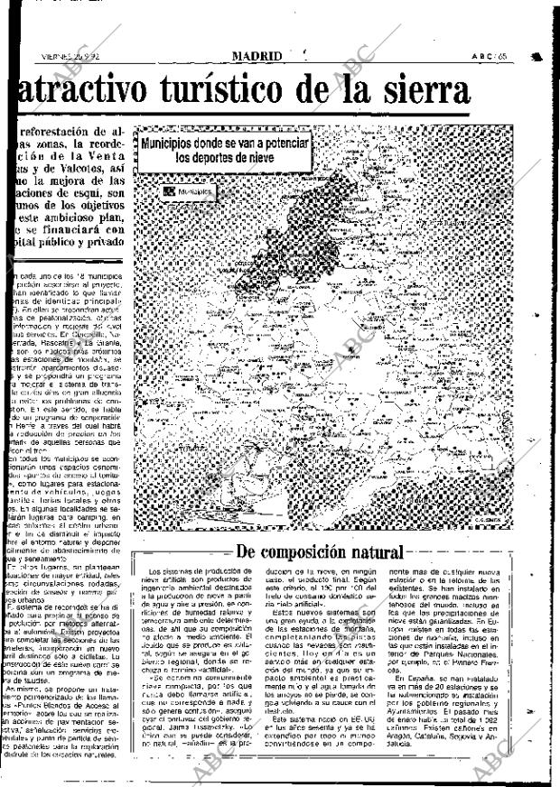 ABC MADRID 25-09-1992 página 65