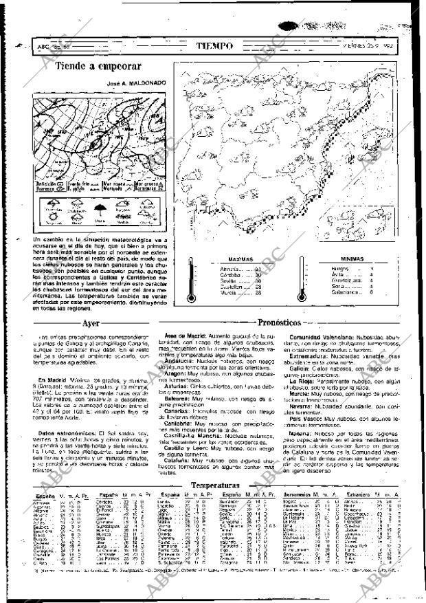 ABC MADRID 25-09-1992 página 68