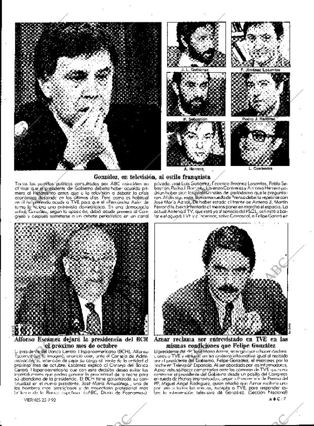 ABC MADRID 25-09-1992 página 7