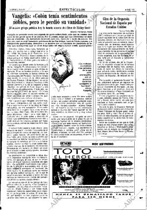 ABC MADRID 25-09-1992 página 93