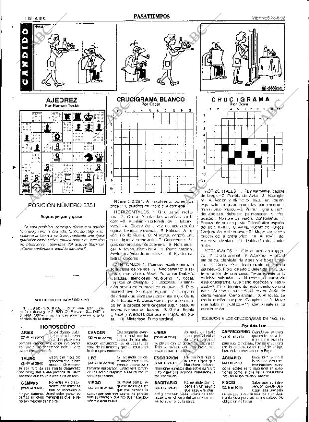 ABC SEVILLA 25-09-1992 página 118