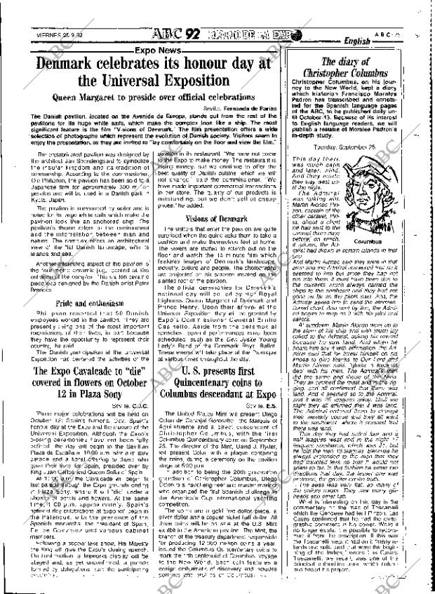 ABC SEVILLA 25-09-1992 página 75