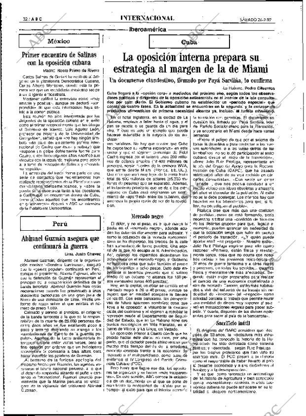 ABC MADRID 26-09-1992 página 32