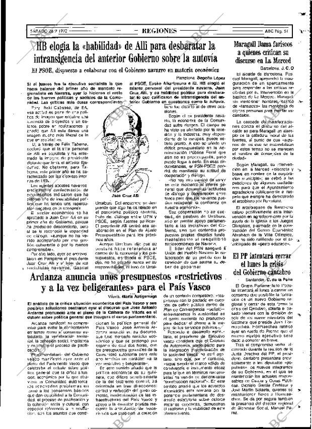 ABC MADRID 26-09-1992 página 61