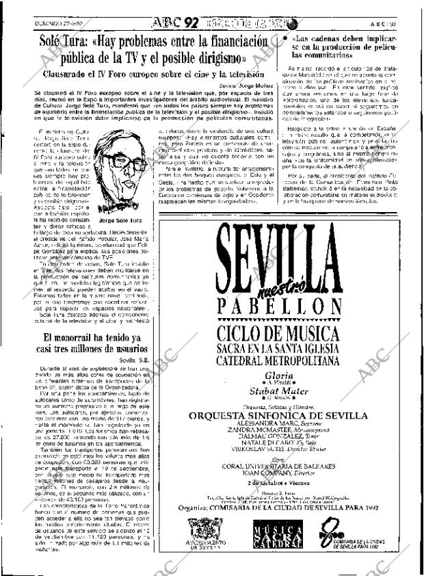 ABC SEVILLA 27-09-1992 página 59