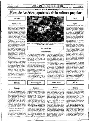 ABC SEVILLA 27-09-1992 página 83
