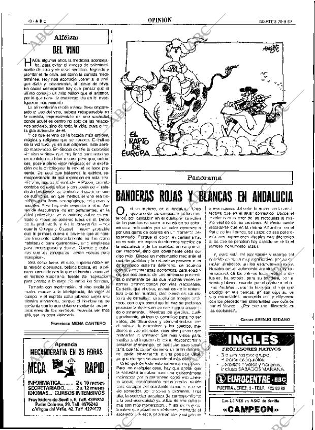 ABC SEVILLA 29-09-1992 página 18