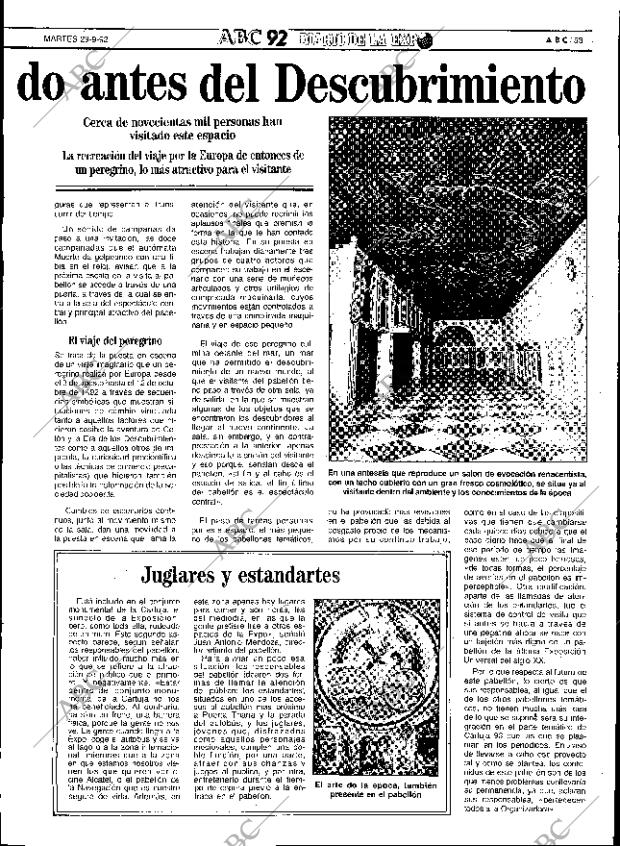 ABC SEVILLA 29-09-1992 página 53