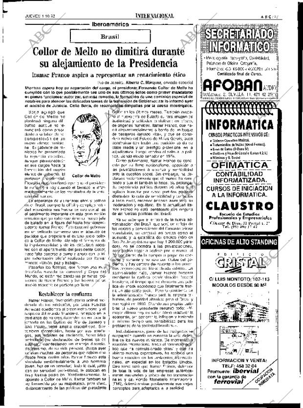 ABC SEVILLA 01-10-1992 página 27