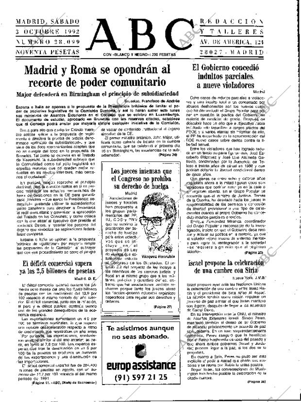 ABC MADRID 03-10-1992 página 17