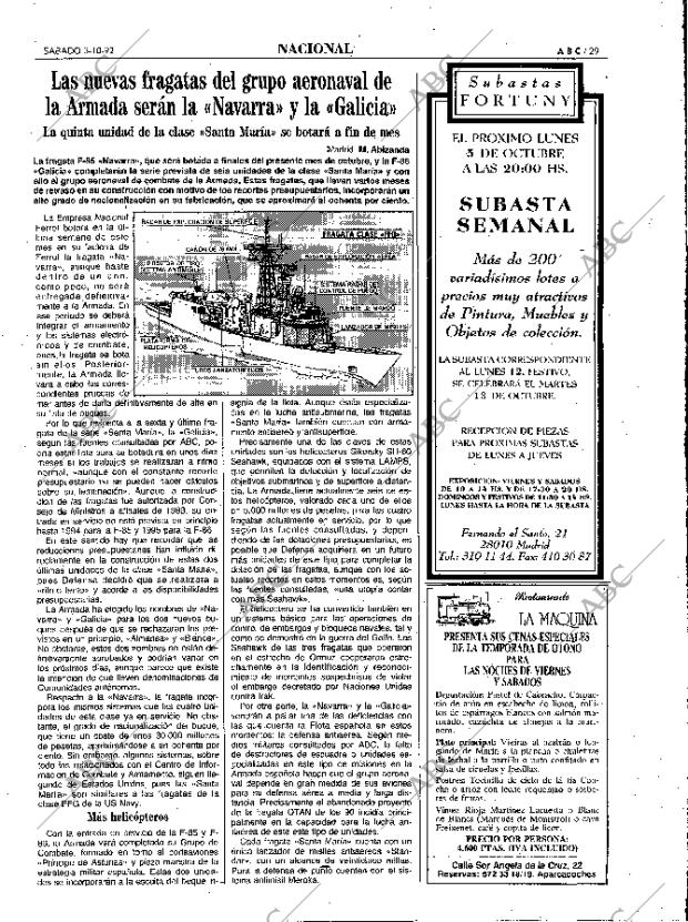 ABC MADRID 03-10-1992 página 29