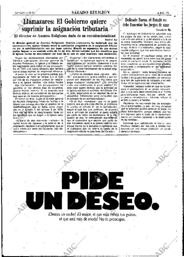 ABC MADRID 03-10-1992 página 75