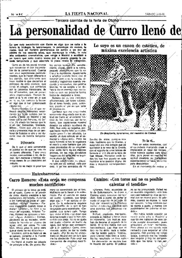 ABC MADRID 03-10-1992 página 86