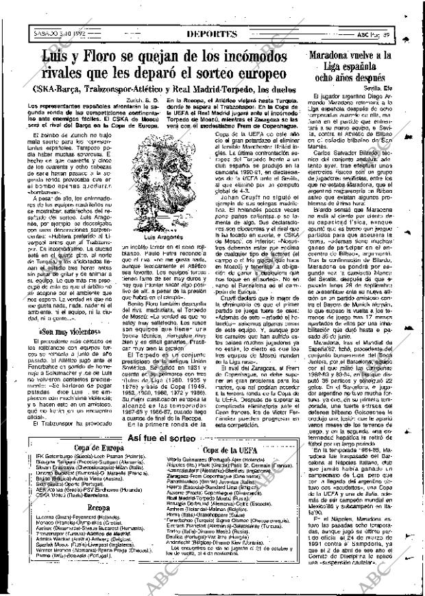ABC MADRID 03-10-1992 página 89