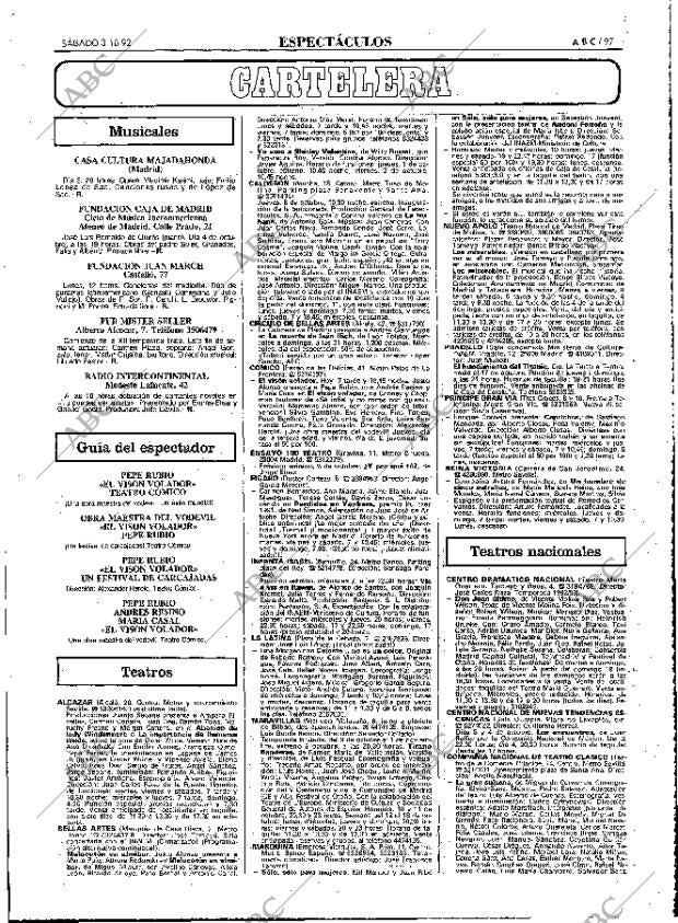 ABC MADRID 03-10-1992 página 97