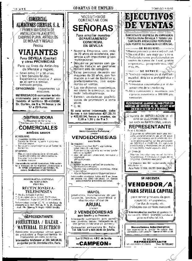 ABC SEVILLA 04-10-1992 página 104