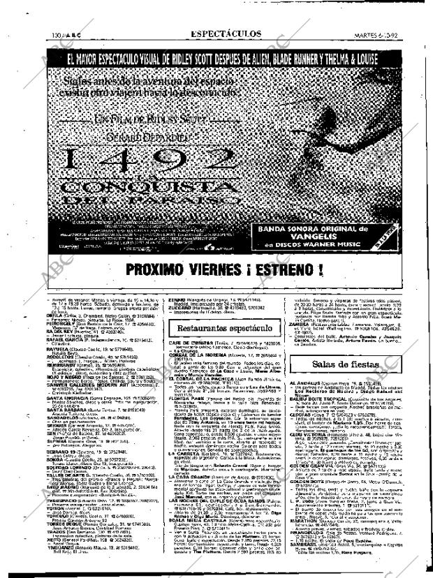 ABC MADRID 06-10-1992 página 100