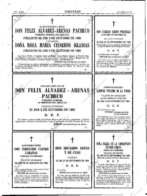 ABC MADRID 06-10-1992 página 102