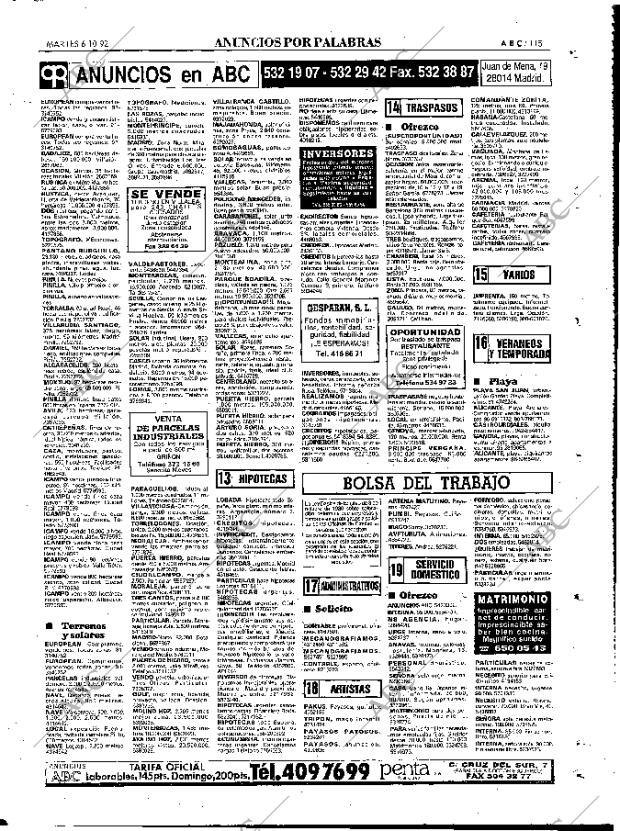 ABC MADRID 06-10-1992 página 115