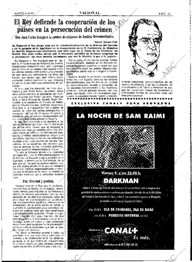 ABC MADRID 06-10-1992 página 23