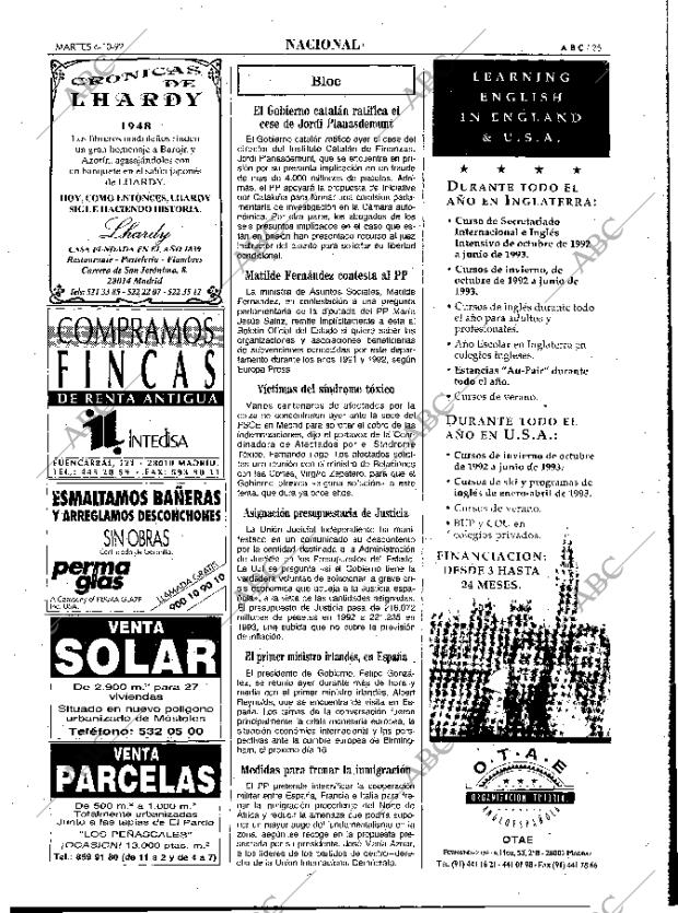 ABC MADRID 06-10-1992 página 25
