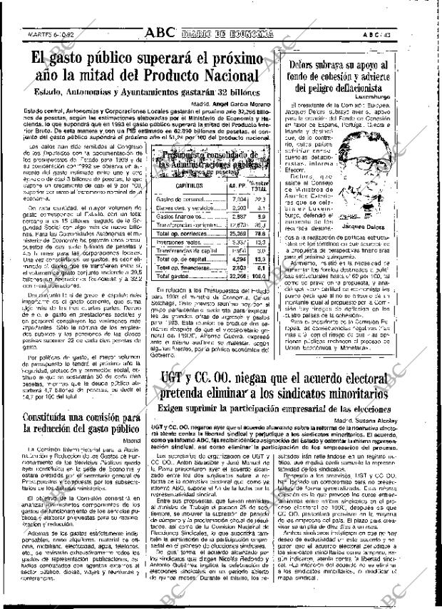 ABC MADRID 06-10-1992 página 43