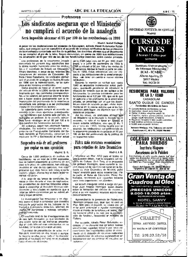 ABC MADRID 06-10-1992 página 75