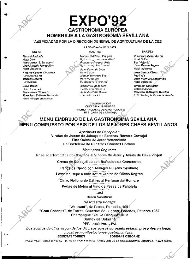 ABC SEVILLA 06-10-1992 página 110