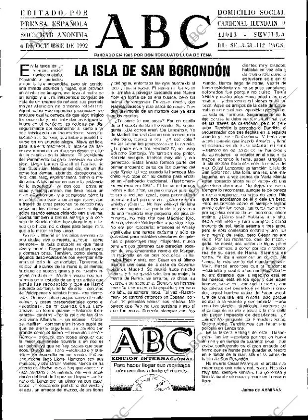 ABC SEVILLA 06-10-1992 página 3