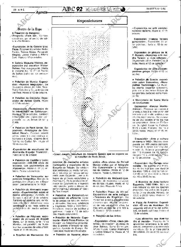 ABC SEVILLA 06-10-1992 página 58