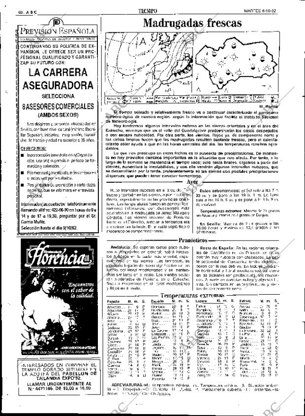 ABC SEVILLA 06-10-1992 página 68